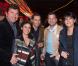 Exclu - Pascal Bataille et sa femme, Frédéric Tortoling, Jacques Bungert et Valérie Expert lors de l'inauguration du restaurant Miss KÔ dans le 8e arrondissement de Paris. Le 18 mars 2013.