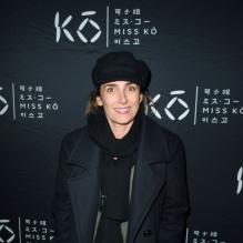 Exclu - Mademoiselle Agnès lors de l'inauguration du restaurant Miss KÔ dans le 8e arrondissement de Paris. Le 18 mars 2013.