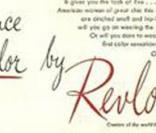 Dorian Leigh dsns la publicite Revlon dans les annees 50