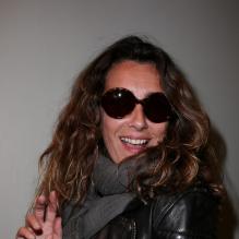 Mademoiselle Agnès, Exclusif - Présentation de la première collection de lunettes Swildens dans l'une des boutiques de la marque située rue de Poitou à Paris, le 28 mars 2013.