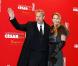 Kevin Costner et sa femme Christine Baumgartner aux César 2013