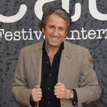 Richard Anconina à l'ouverture du Festival Du Film Policier de Beaune, le 3 avril 2013.
