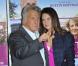 Dustin Hoffman et sa femme Lisa Hoffman lors de la première du film Quartet à Paris, le 26 mars 2013.