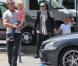 Gwen Stefani, son mari Gavin Rossdale et leurs fils Kingston et Zuma dans les rues de Los Angeles, le 3 avril 2013.
