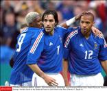 Thierry Henry et Robert Pires