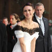 Olga Kurylenko lors de la première du film Oblivion à Londres, le 4 avril 2013.