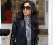 Nicole Scherzinger quitte un immeuble de bureaux à Londres, le 24 janvier 2013.