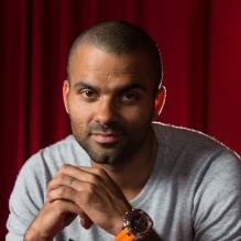 Tony Parker au Royal Hotel de Lyon le 20 septembre 2012