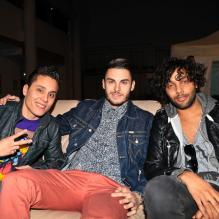 Baptiste Giabiconi, Yohann Malory - Exclusif - 5e édition du Calais Live au complexe Calypso à Calais, le 14 avril 2013.