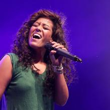 Amel Bent - Exclusif - 5e édition du Calais Live au complexe Calypso à Calais, le 14 avril 2013.