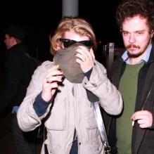 Macaulay Culkin arrive à son hôtel de Londres, le 16 avril 2013.