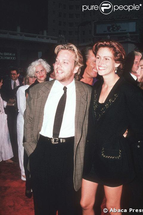Julia Roberts et Keifer Sutherland en 1990