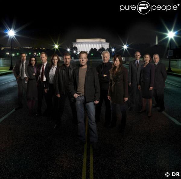 Kiefer Sutherland et le casting de la saison 7 de 24