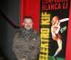 EXCLUSIF :Eric Naulleau assiste au spectacle Elektro Kif de la compagnie Blanca Li à la Cigale. Paris, le 8 avril 2013.