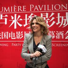 Lorie apporte l'élégance française et son charme au Festival de Pékin, le 16 avril 2013.