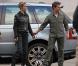 Tom Cruise et Emily Blunt sur le tournage du film "All you need is kill" a Londres. Le 2 fevrier 2013  February 02, 2013 Tom Cruise and Emily Blunt filming All You Need Is Kill in Central London.02/02/2013 - Londres