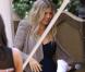 Fergie: Classe et sexy, elle montre son joli ventre rond au mariage de sa soeur