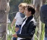 Orlando Bloom : Craquant papa dévoué au petit Flynn avant le Festival de Cannes