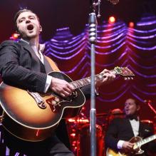 Le sexy Justin Timberlake sur scène, au Roseland Ballroom de New York, le 5 mai 2013.