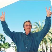 Alain Delon lors du MIPcom à Cannes en 2000