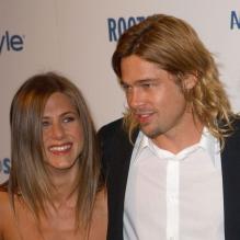 Jennifer Aniston et Brad Pitt en 2003