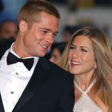 Jennifer Aniston et Brad Pitt en 2004