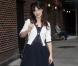 Zooey Deschanel lookée au Late Show with David Letterman à New York City, le 7 mai 2013.