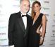 Jacques Attali et la princesse Clotilde de Savoie (Clotilde Courau) à la soirée Planet Finance dans le grand salon du Carlton à l'occasion du 66eme festival de Cannes le 16 mai 2013.