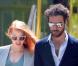 Jessica Chastain et son boyfriend Gian Luca Passi sortent de l'Hôtel Cap-Eden-Roc à Antibes lors du 66e Festival du film de Cannes, le 19 mai 2013.