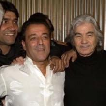 Gérard Lenorman, Chico Bouchikhi, Daniel Guichard, Ray des Gypsies et le leader de Collectif Métissé - Chico et les Gypsies se sont produits samedi 6 avril sur la scène du Zenith de Paris.