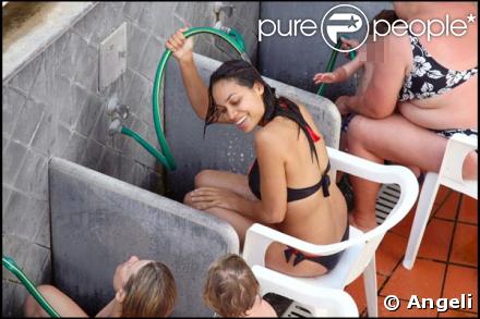 Rosario Dawson au therme de de Nitrodi