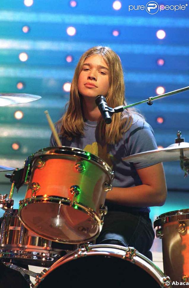 Le batteur du groupe les Hanson