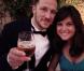 Tiffani Thiessen et son mari Brady Smith assistent au mariage de l'actrice Lindsay Price et de Curtis Stone, à Majorque, le 8 juin 2013.