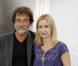 Olivier Marchal et son épouse Catherine Marchal - Photocall de la série "A votre service" lors du 53e Festival de Monte-Carlo au Forum Grimaldi à Monaco, le 10 Juin 2013.