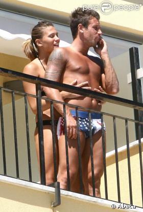 Antonio Cassano et Carolina Marcialis