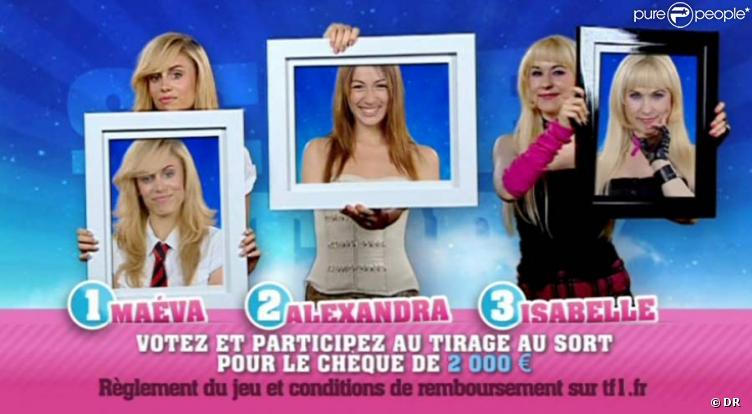 Maéva, Alexandra et Isabelle