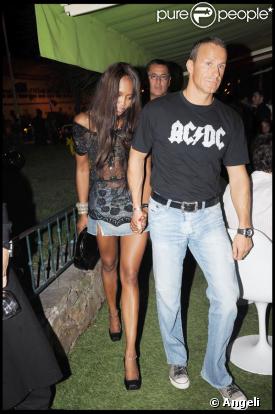 Naomi Campbell et son petit ami Vladislas Doronin au VIP ROOM