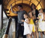 Sylvester Stallone en famille à Paris