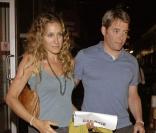Sarah Jessica Parker et son mari Matthew Broderick, à New York, le 30/07/08