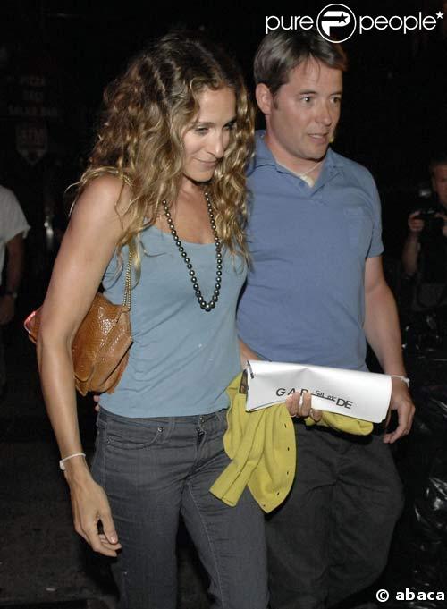 Sarah Jessica Parker et son mari Matthew Broderick très amoureux