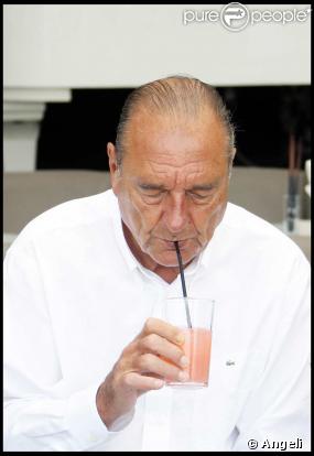 Jacques Chirac, ses vacances tropéziennes avec François Pinault se passent bien !