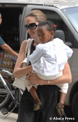 Angelina Jolie avec Zahara
