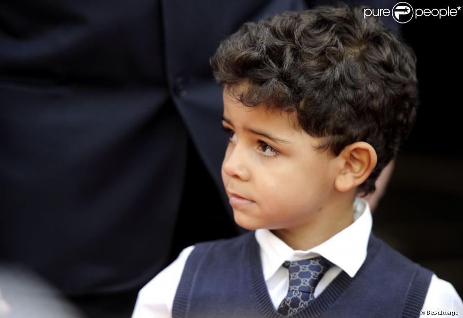 Cristiano Ronaldo Jr. lors de l'inauguration d'un musÃ©e dÃ©diÃ© Ã  ...