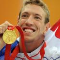 PHOTOS : Alain Bernard, médaille d' or du 100 m nage libre... Cocorico !