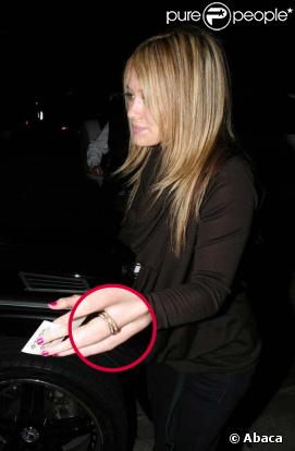 Hilary Duff... fiancée ?