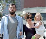 Ben Affleck et Jennifer Garner, et leur fille Violet