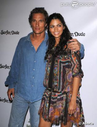 Matthew McConaughey et Camilla Alves