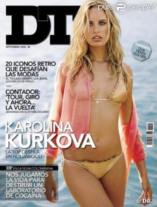 Karolina Kurkova pour DT Espagne
