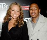 Mariah Carey et son mari Nick Cannon à la premiére de Tennessee