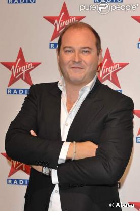 Cauet à la conférence de Presse Virgin, le 16/09/08